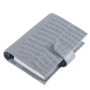 Moterm Personal Ringed Planner (Croc Gray, 25 mm Rings)